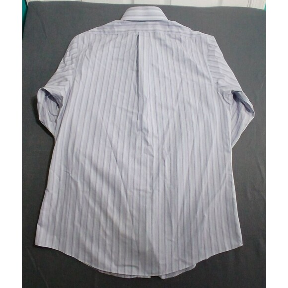 Brooks Brothers Men 35 16.5 Classic Striped Non Iron Button Up Dress Shirt - Picture 2 of 10